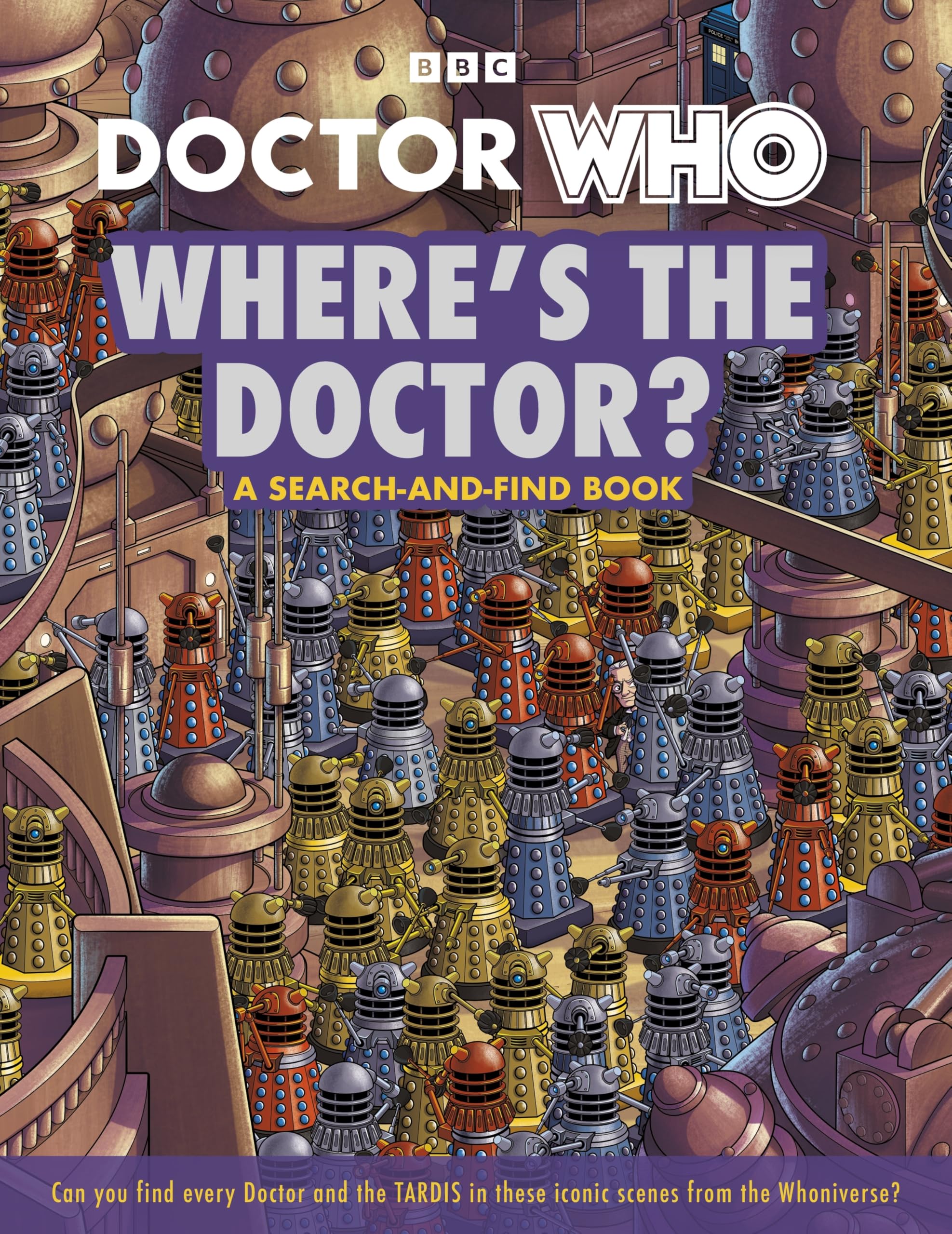 Doctor Who: Where's the Doctor?: A search-and-find book