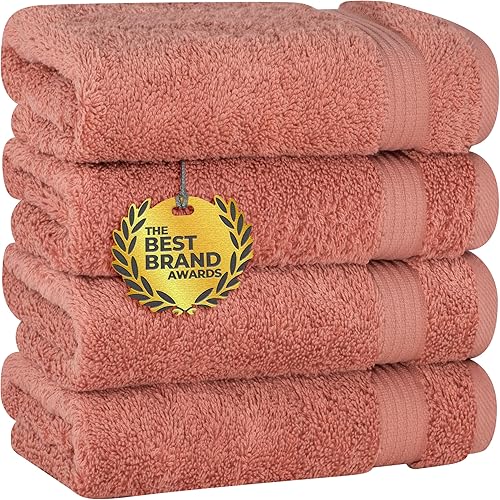 Miniatura 80 de Cotton Paradise Toalla de baño extragrande de 100% algodón de 40 x 80 pulgadas, toallas de baño turcas extragrandes para el baño, toalla de baño