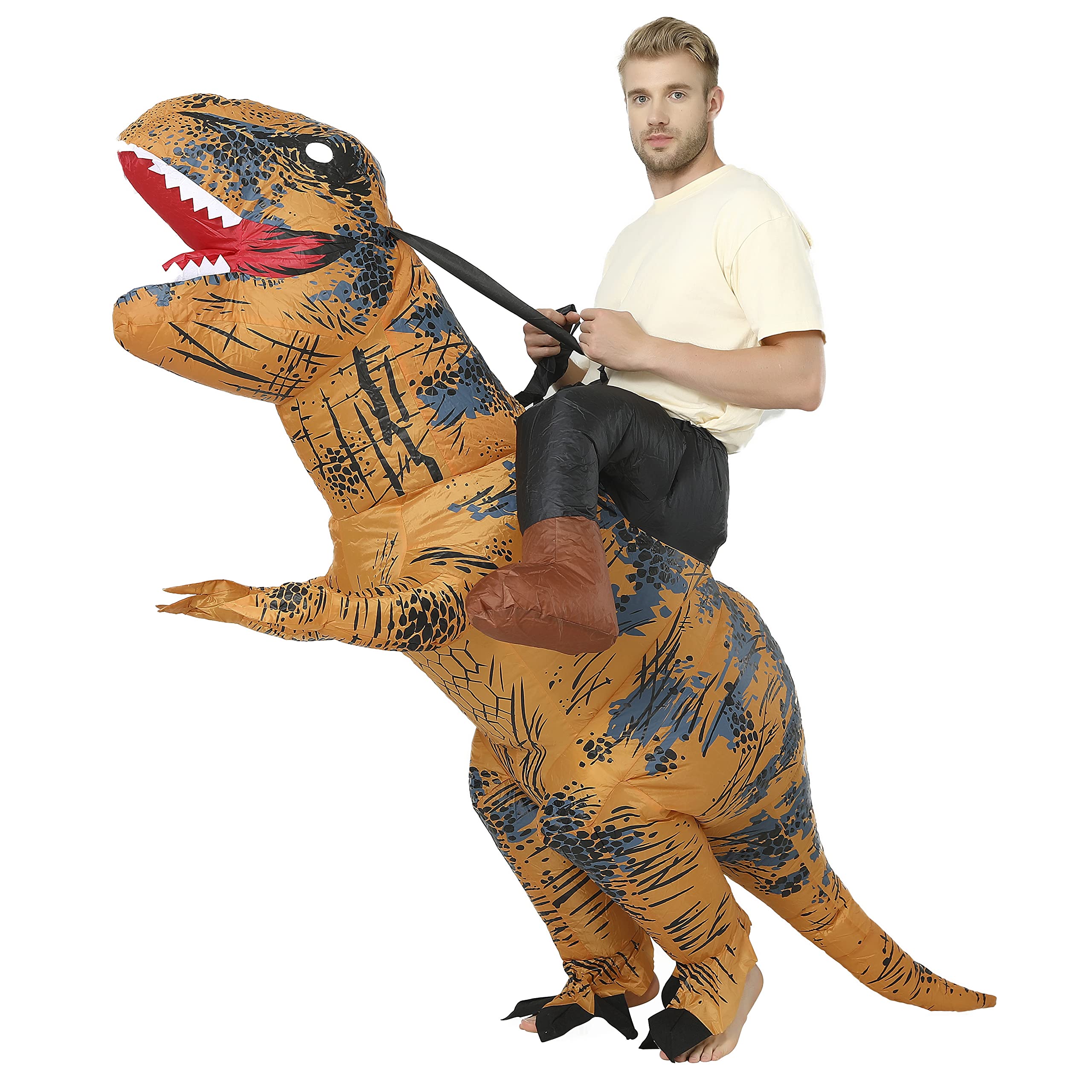 FXICH Disfraz inflable para fiesta divertido adecuado para adultos, disfraz inflable de Halloween, disfraz de Halloween