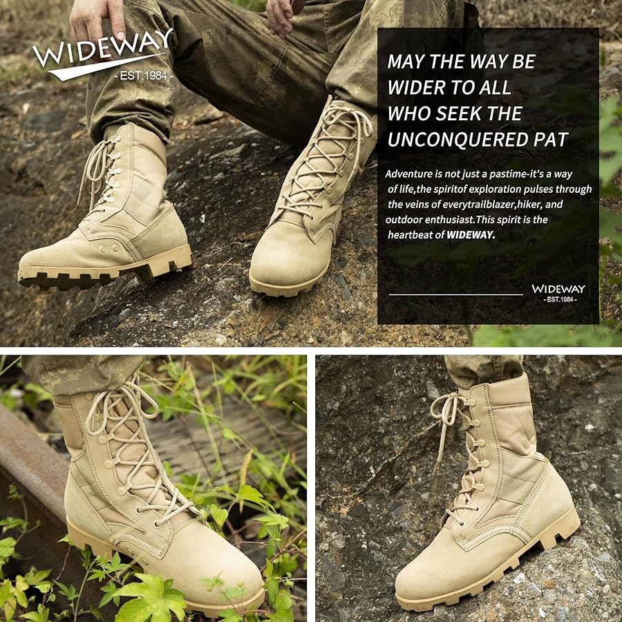 Boots Army Männer Kampfstiefel, Lässige Schnürschuhe, Armee Stiefel Militärstiefel Für Training Military Police Patch