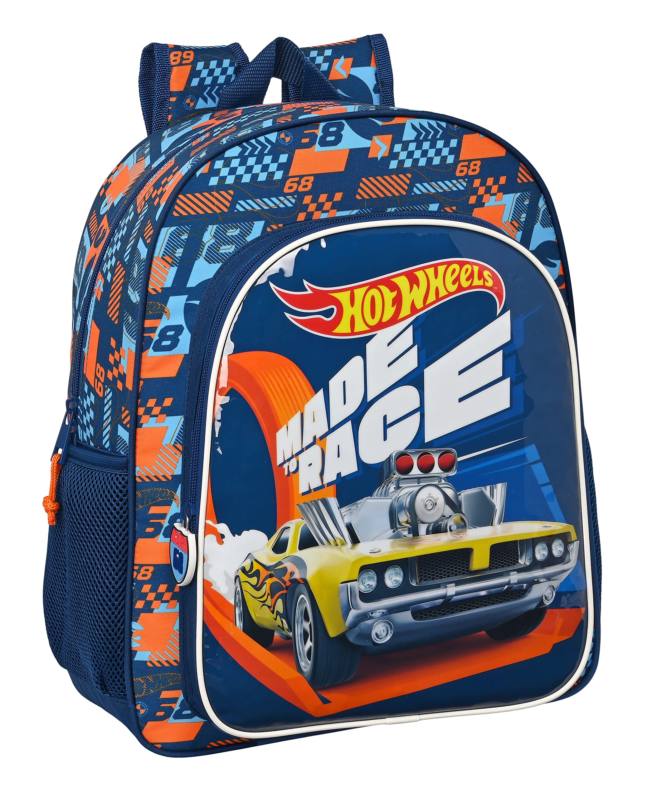 Safta MOCHILA JUNIOR ADAPT.CARRO HOT WHEELS "SPEED CLUB"