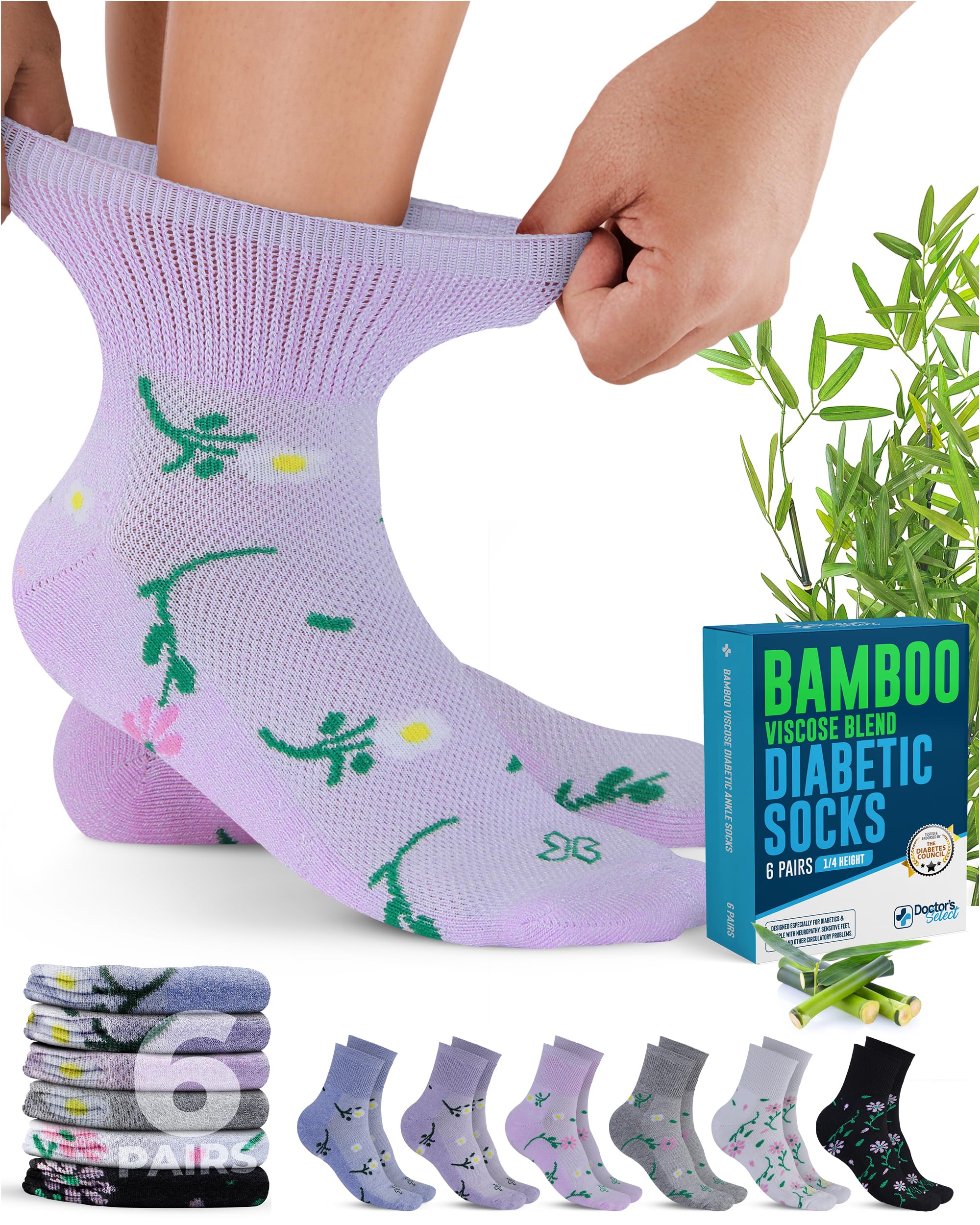 Doctor's Select Bamboo Viscose Socks