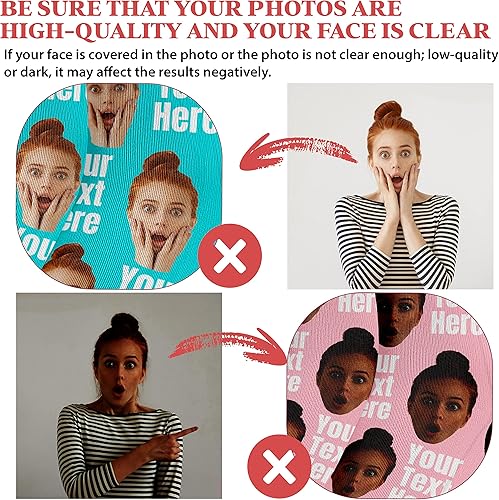 Miniatura 4 de Calcetines de cara personalizados, calcetines divertidos con caras para hombres, mujeres, amantes de los perros, regalos personalizados