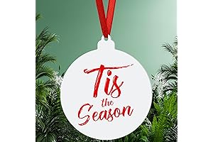 30 Pcs 3" Bulk Acrylic Ornaments For Christmas Scrapbooking And Decorations