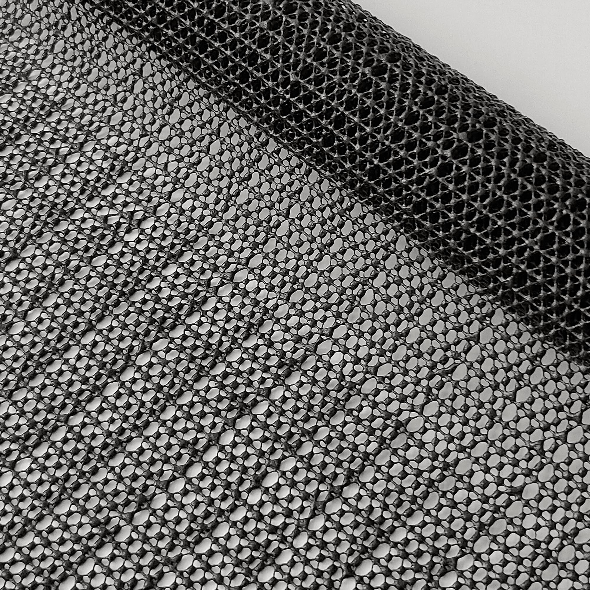 Rete Antiscivolo 195 x 210 cm Rivestimento Antiscivolo Rete Sotto Tappeto Multiuso Aderisce Senza Colla per Cassetti in Moquette Sottotappeto, Nero