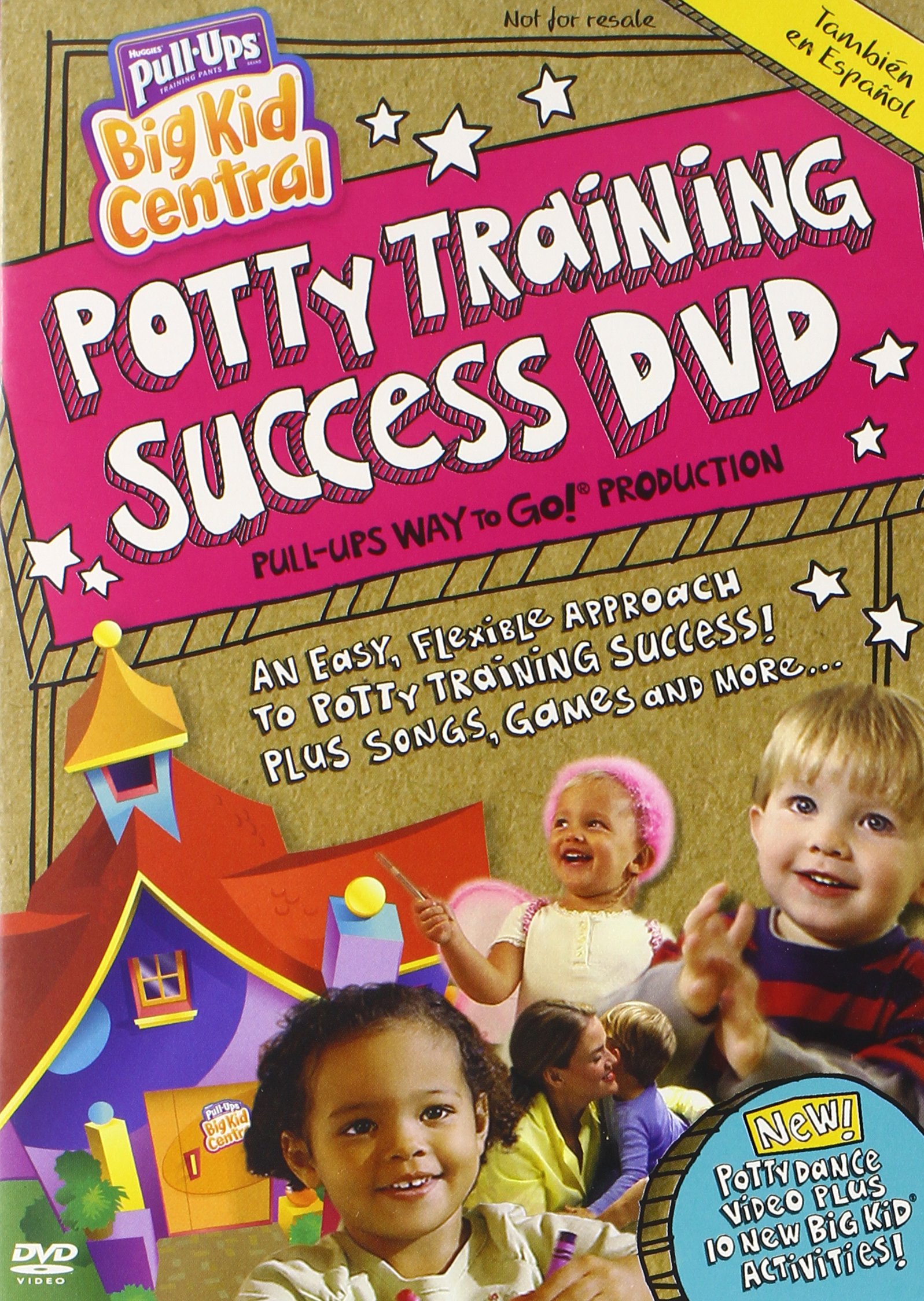 Pull-ups Big Kid Central Potty Training Success Dv [DVD-ROM]
