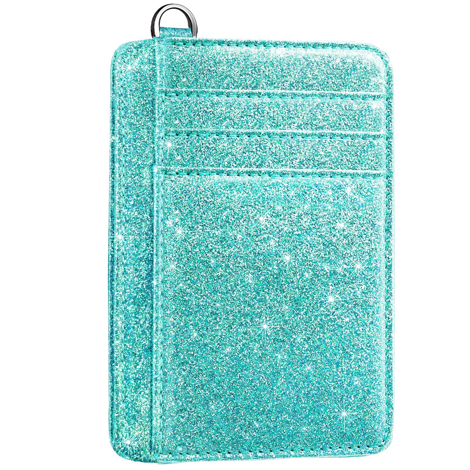 Coco Rossi Credit Card Holder Wallet Women Minimalist Slim Pocket Card Case