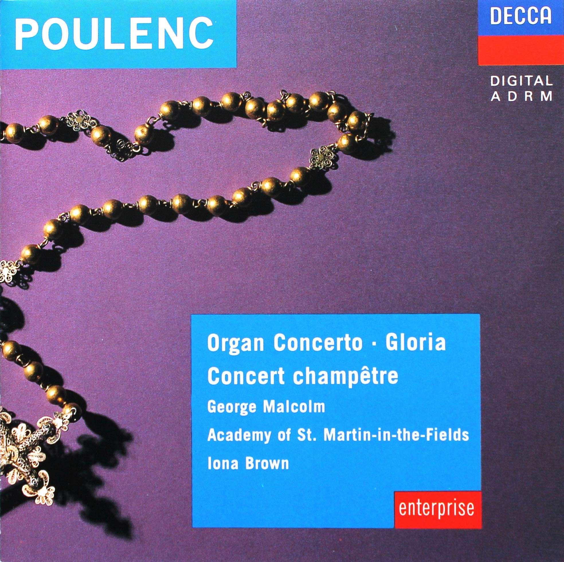 Organ Cto Osf Lopez [Audio CD] Poulenc