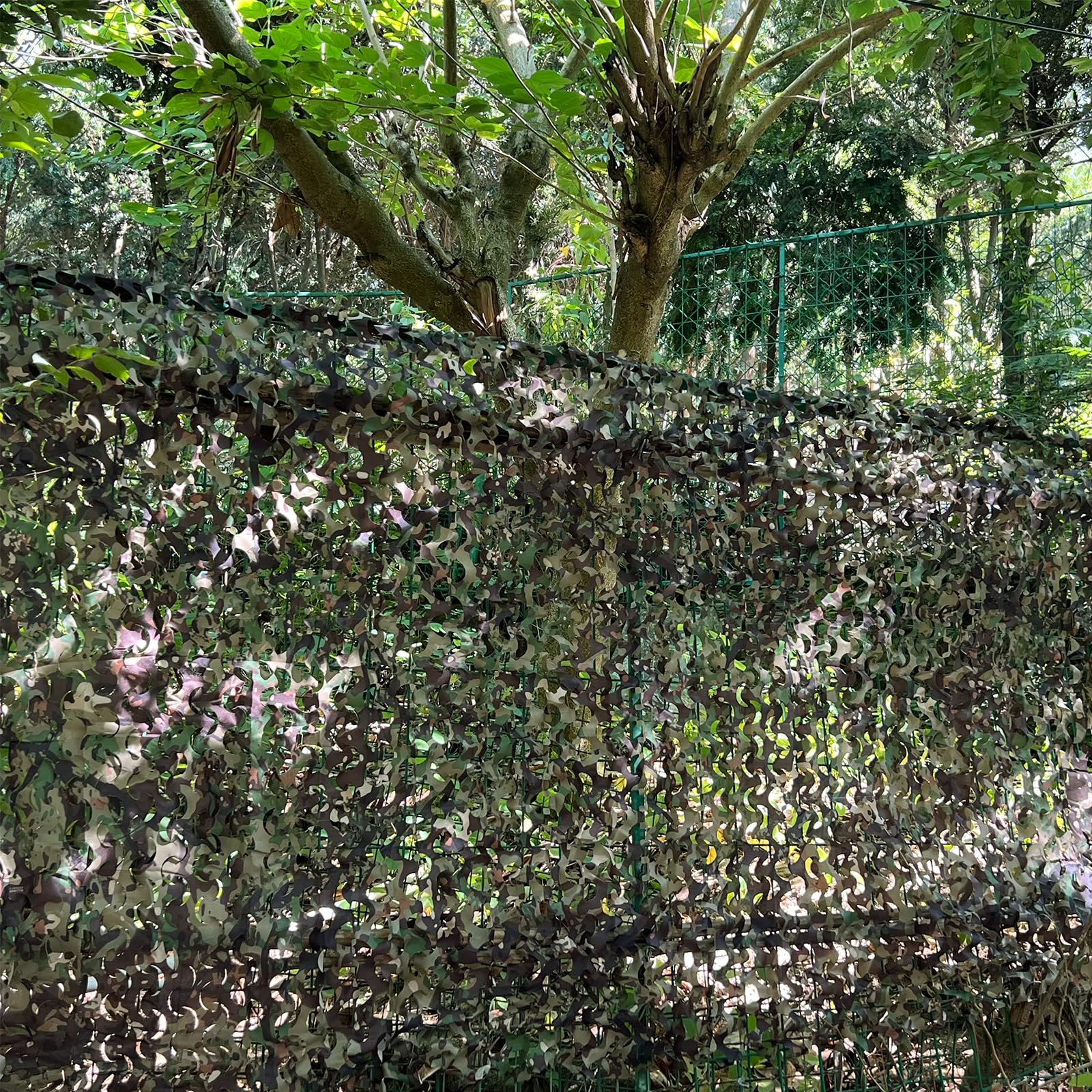 LOOGU - Red de Camuflaje para cortavistas, protección Solar, decoración de bosques, diseño de árboles, para el hogar, jardín, Camping, Caza — view 18