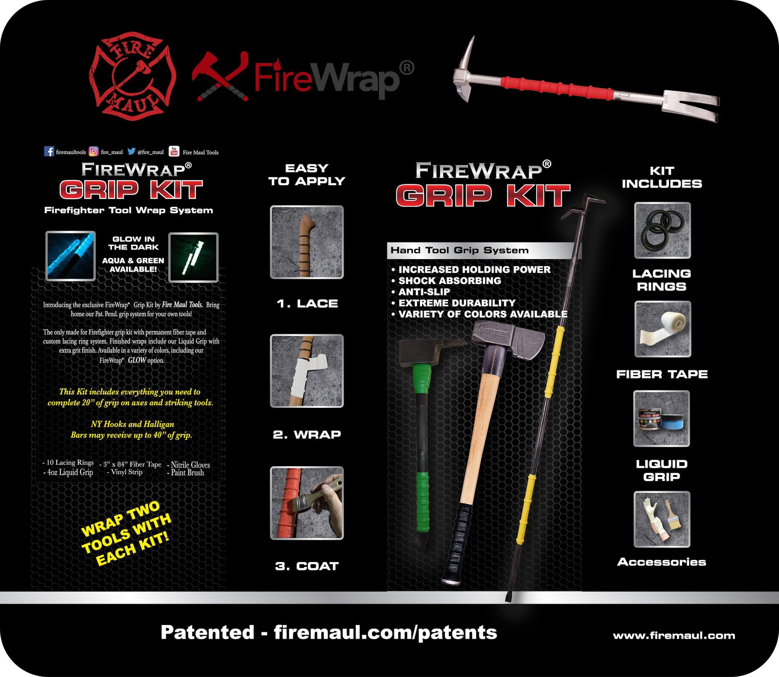 FireWrap® Grip Kit - Blue