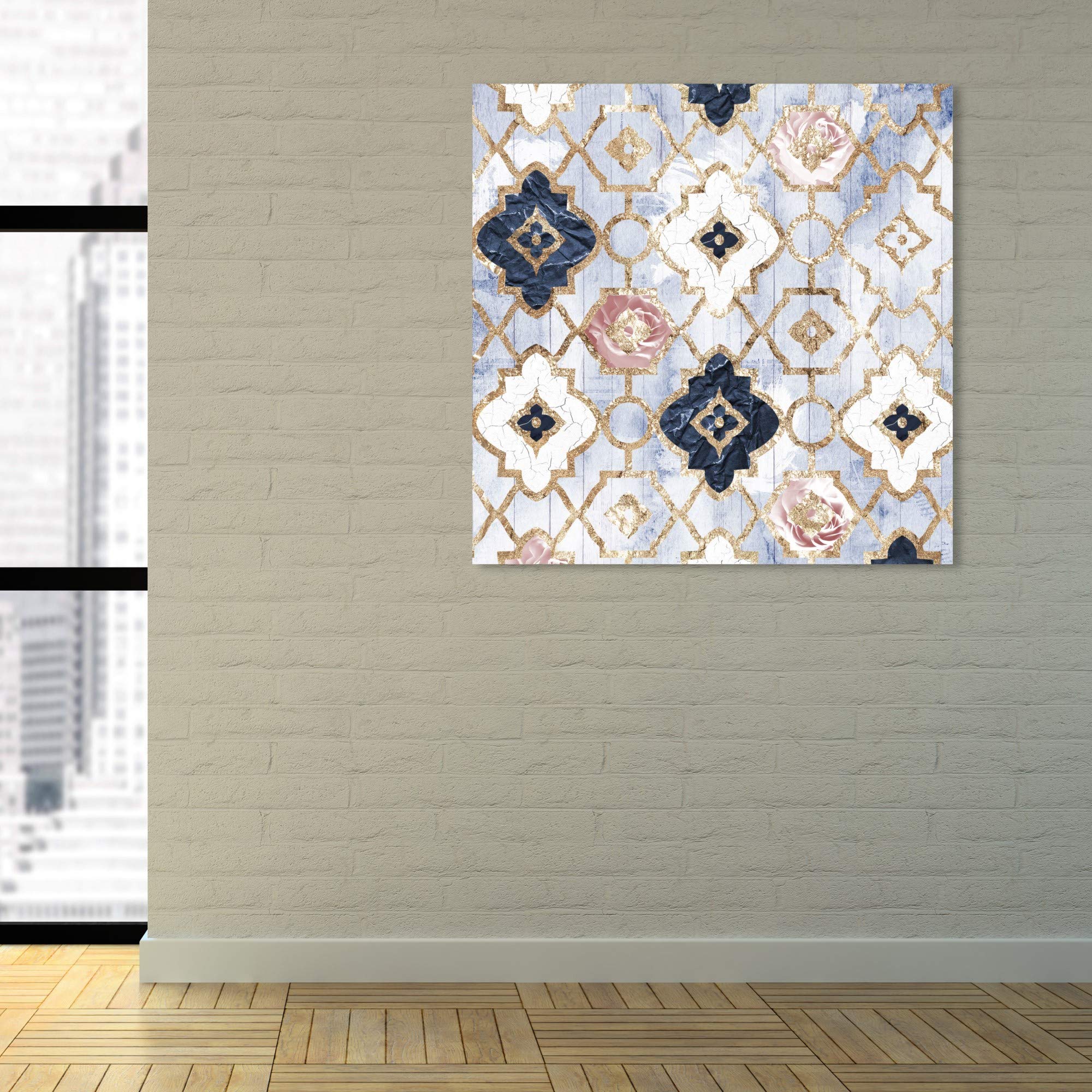 Amazon.co.jp: Oliver Gal 18605 – 30 x 30-canv-xhd 30インチx