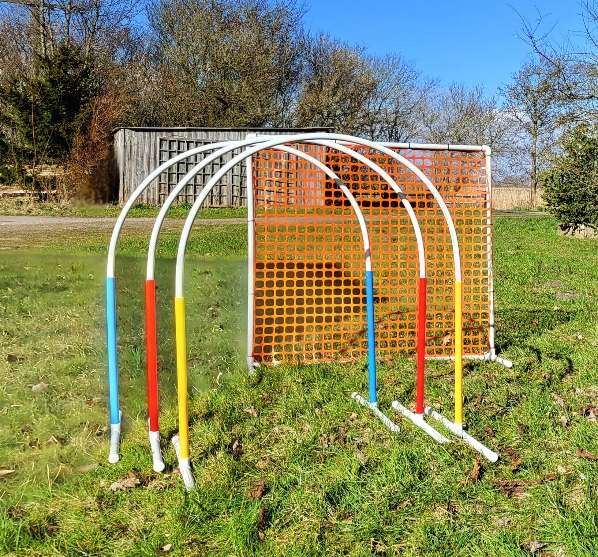 Generisch HOOPERS Agility Combi - Set / 1 Gate / 3 Hoopers Bögen/Gatter/Trennzaun, Hoopers Bogen/aus Kunststoff, NADAC Hoopers, Fun Hoopers, Hundesport