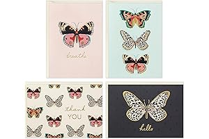 Hallmark Butterfly Card Assortment: Express Gratitude, Warmth, and Best Wishes