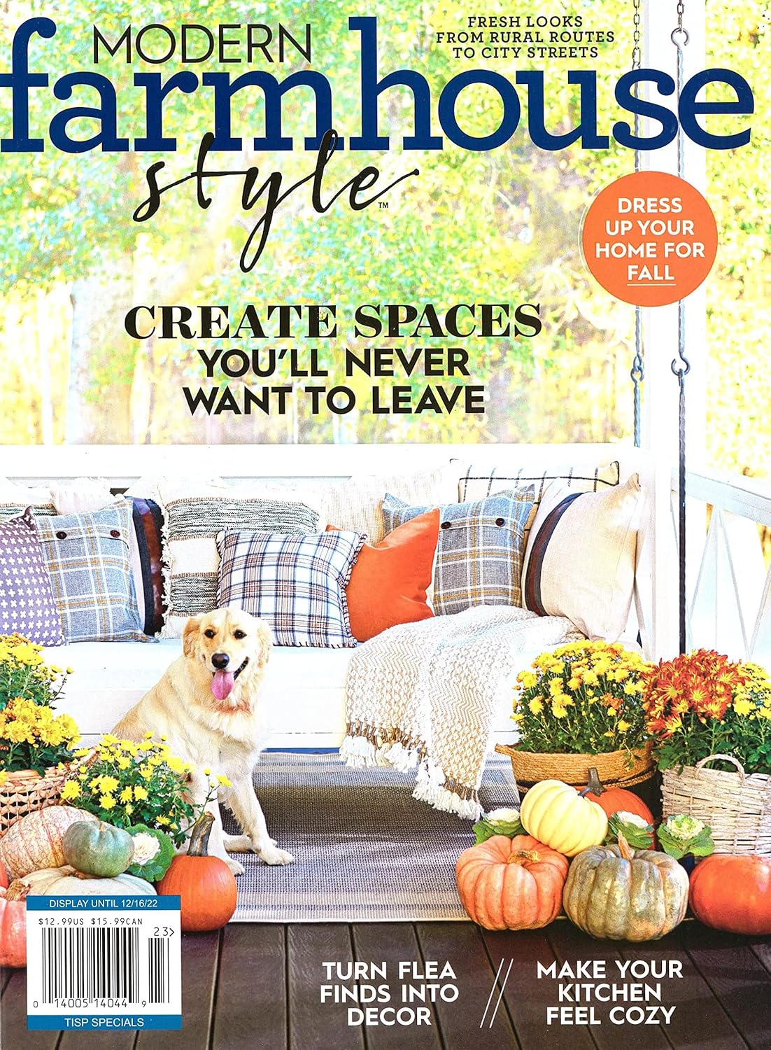 MODERN FARMHOUSE STYLE MAGAZINE FALL 2022 CREATE SPACES YOUL'LL