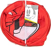 Vista 5 de Jay Franco Disney Mickey Mouse Pop Up Hamper - Cesta/Bolsa de Lavandería de Malla con Asas Duraderas (Producto Oficial de Disney)