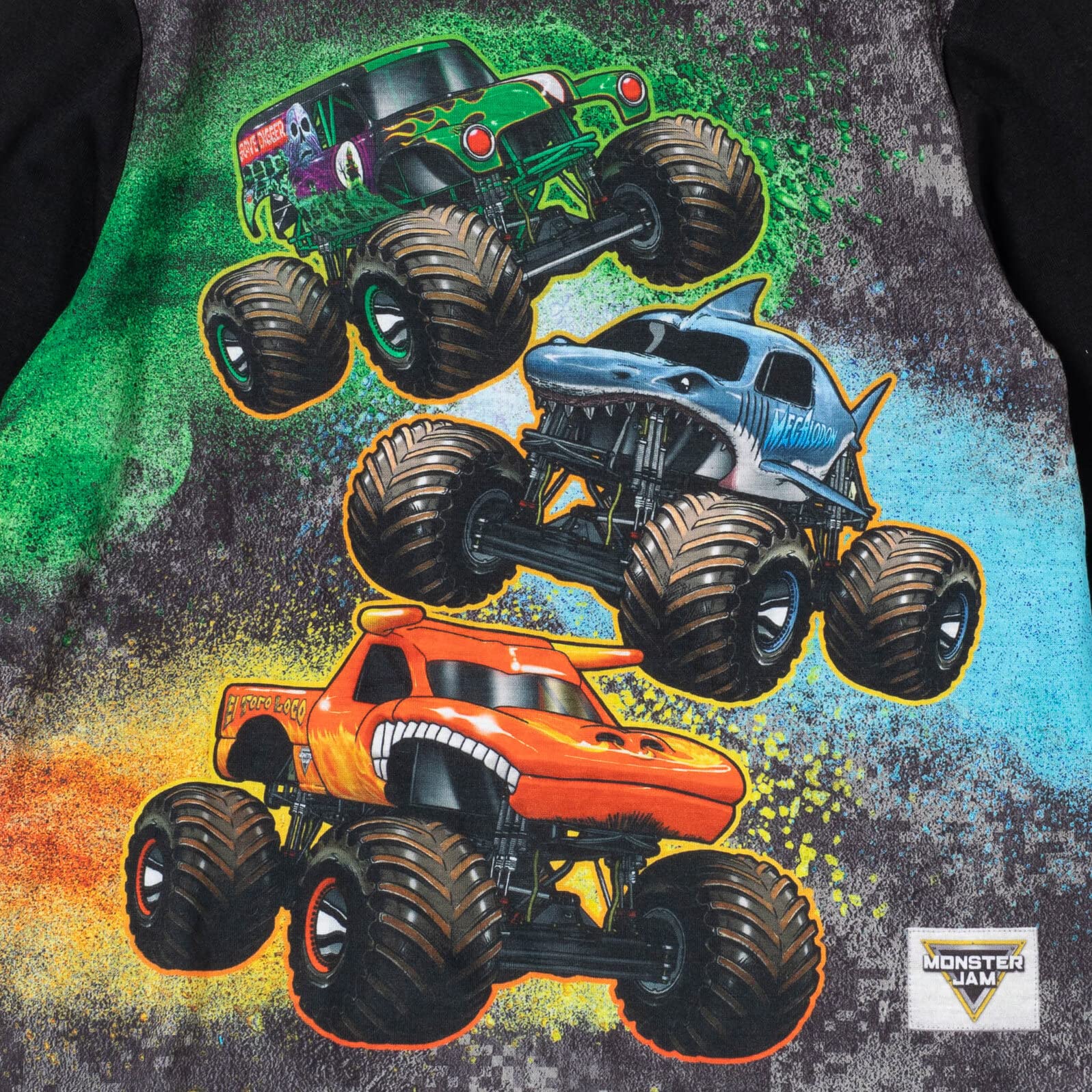 Pajama Shirt Grave Digger Pajamas Monster Jam Grave Digger Pajama