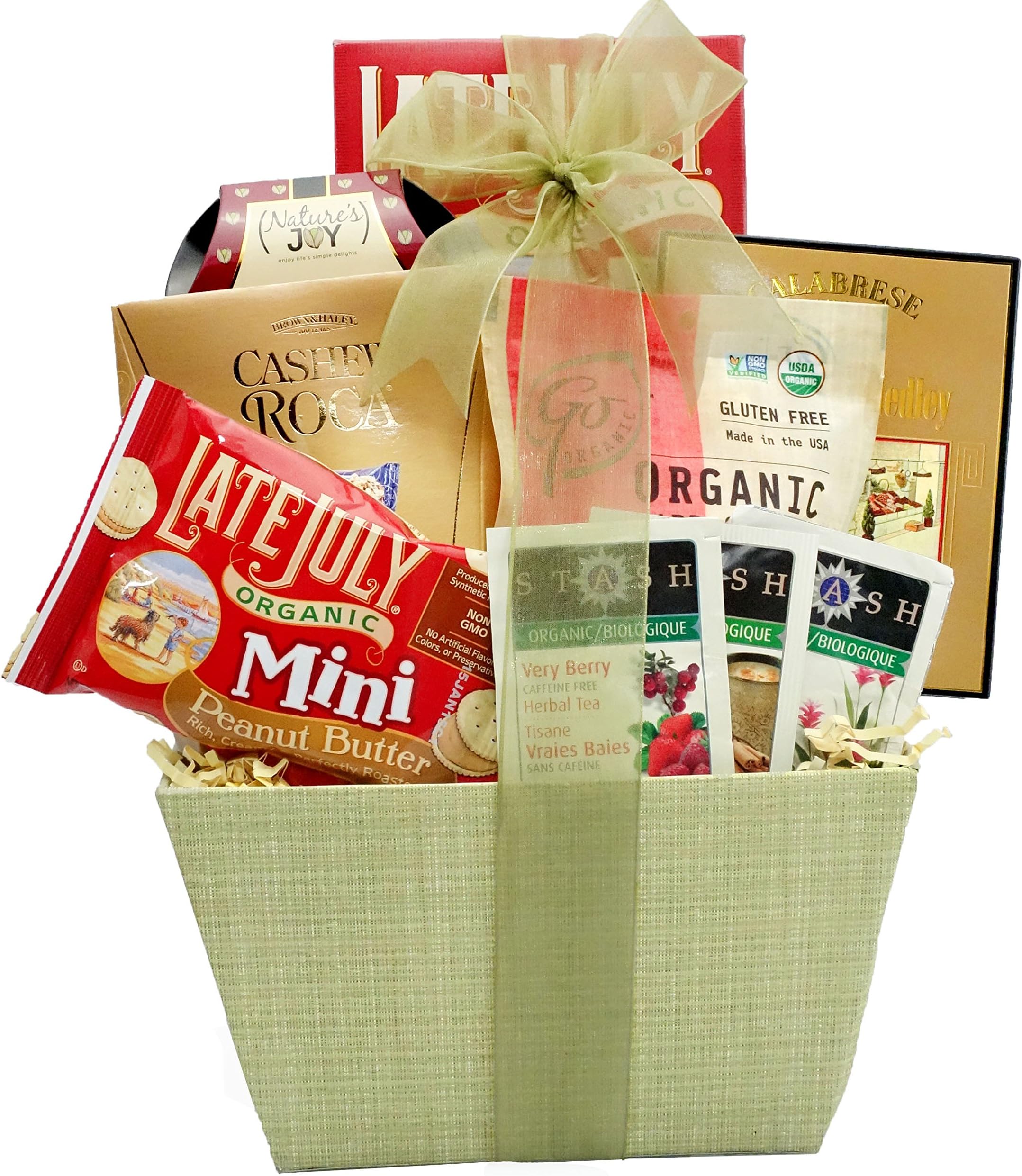 Broadway Basketeers Organic and Natural Healthy Gift Basket - A Healthy Gifting Idea
