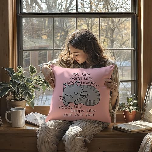 Miniatura 8 de Yes,I Really Do Need All These Cats - Fundas de almohada suaves de 18 x 18 pulgadas, regalos para amantes de los gatos, divertida funda de almohada