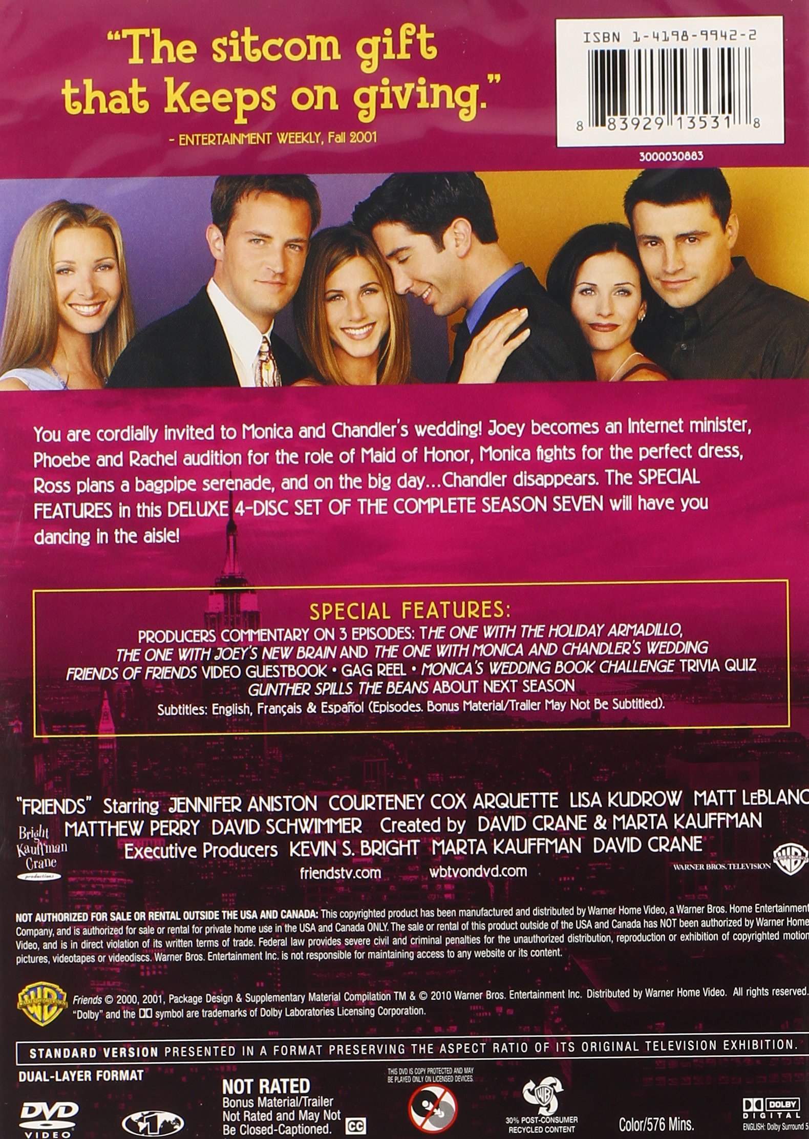 Friends: The Complete Seventh Season