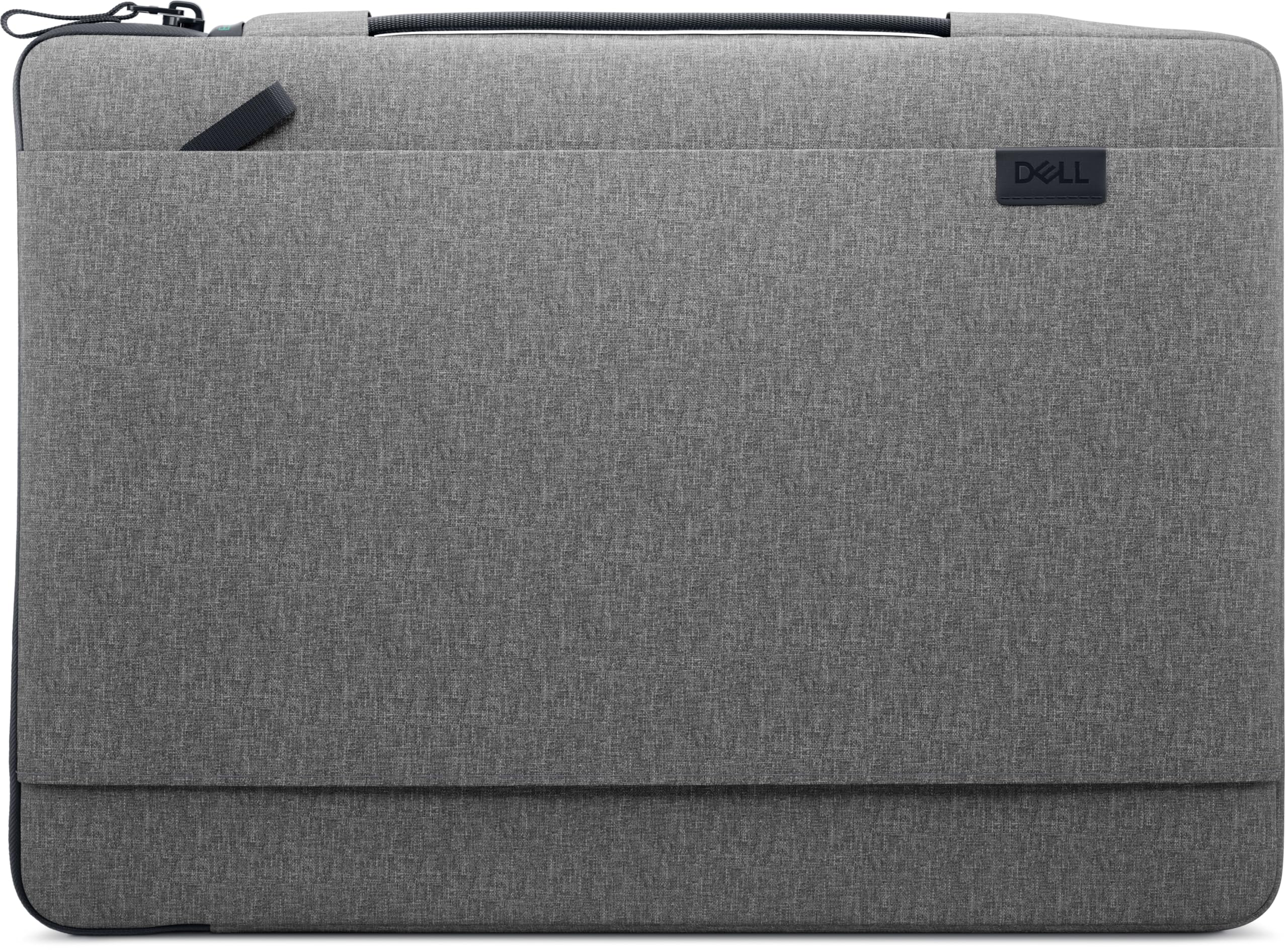 Dell EcoLoop Urban Sleeve 15-16'' – Sustainable Laptop Sleeve with 360° Protection and Retractable Handle, Fits Laptops up to 16", Heather Gray