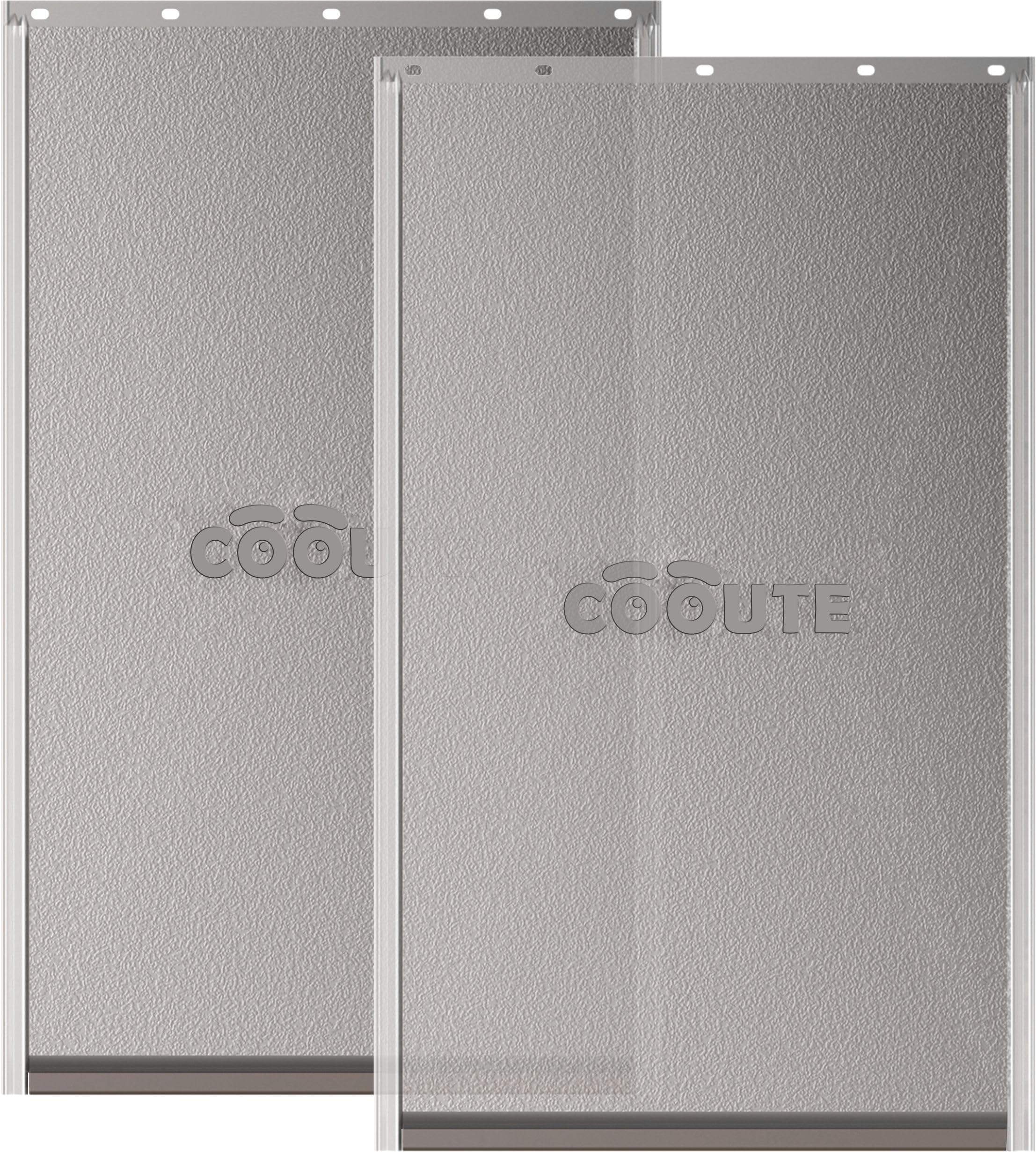 Cooute 2 Pack Dog Door Replacement Flap with Magnetic Closure, Compatible with PetSafe Freedom Dog and Cat Door PAC11-11039 Large 10 1/4" w x 17" h