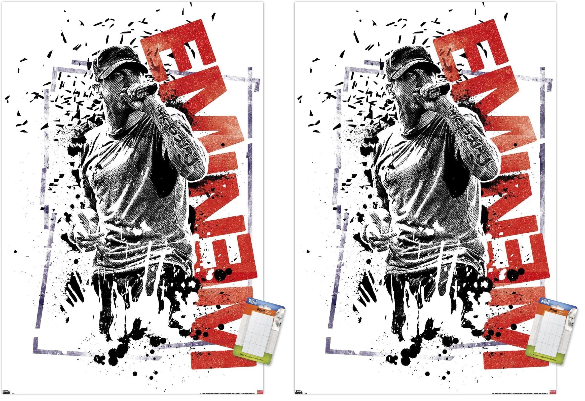 Trends International Eminem - Crumble Wall Poster (Pack of 2)