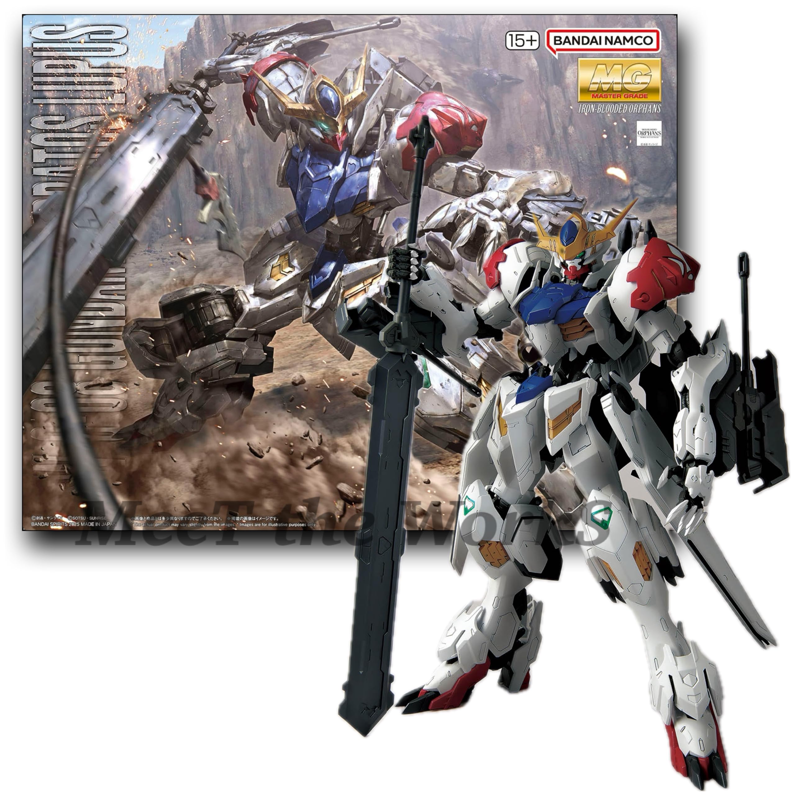 Amazon.co.jp: 【MG】 1/100 バルバトスルプス 鉄血のオルフェンズ
