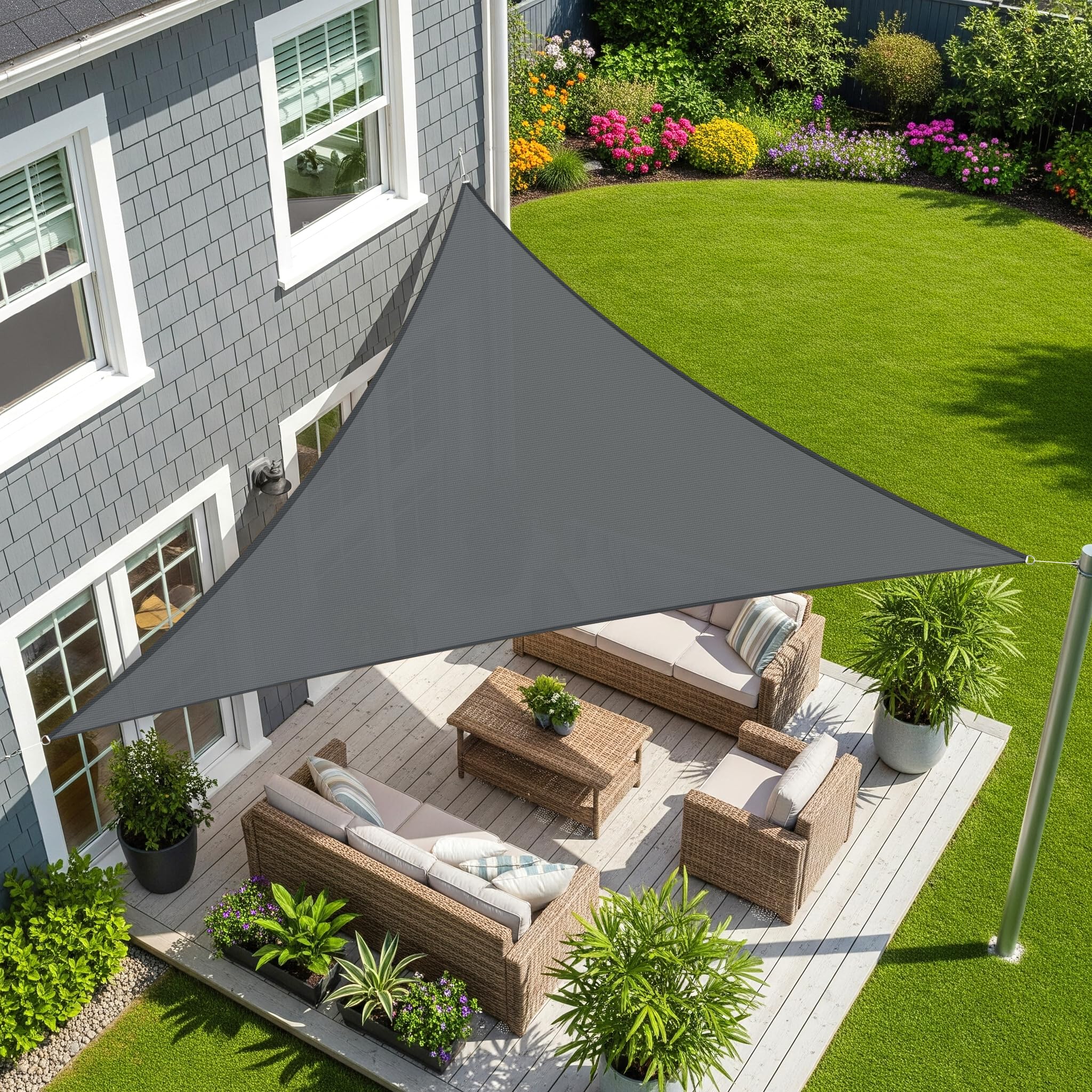 LOVE STORY 10 'x 20' Vele parasole coperture patio parasole