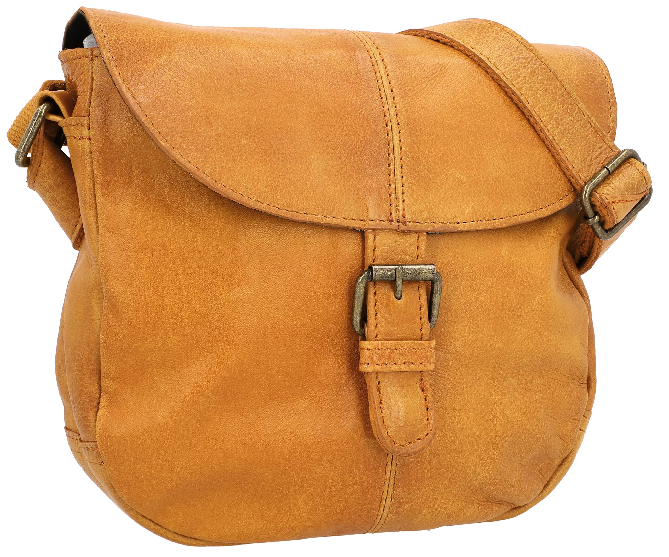 Gusti Leder Bandolera Candice | Bolso de cuero hecho a mano para mujer para el día a día y el ocio I Elegante bolso de piel de búfalo para mujer