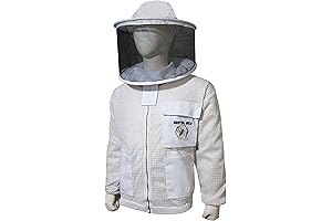 Brutul Bee 3 Layer Beekeeping Ultralight Ventilated Jacket for Protection and Comfort