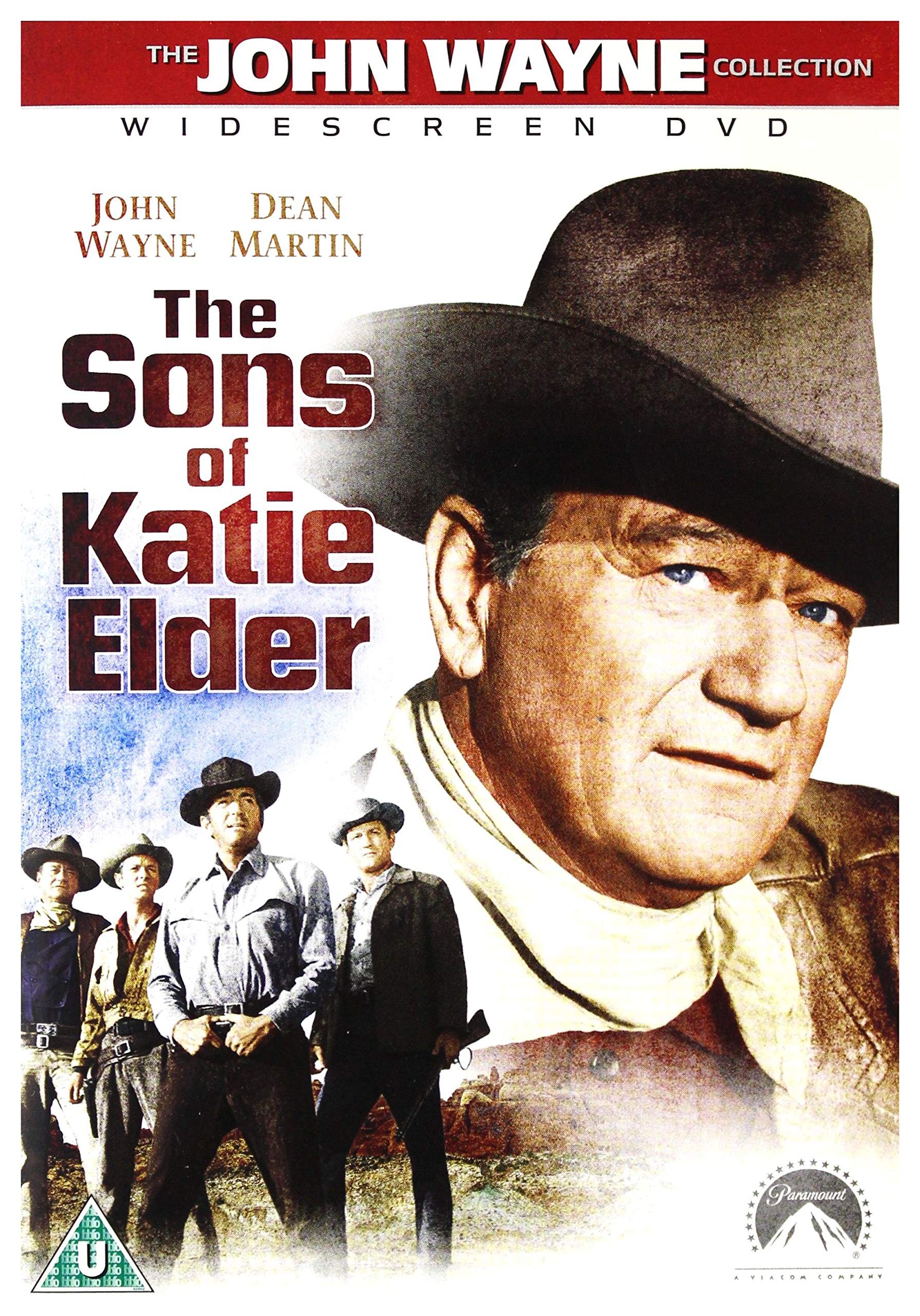 THE SONS OF KATIE ELDER - B (DVD) JOHN WAYNE DEAN MARTIN 1965 REGION 2