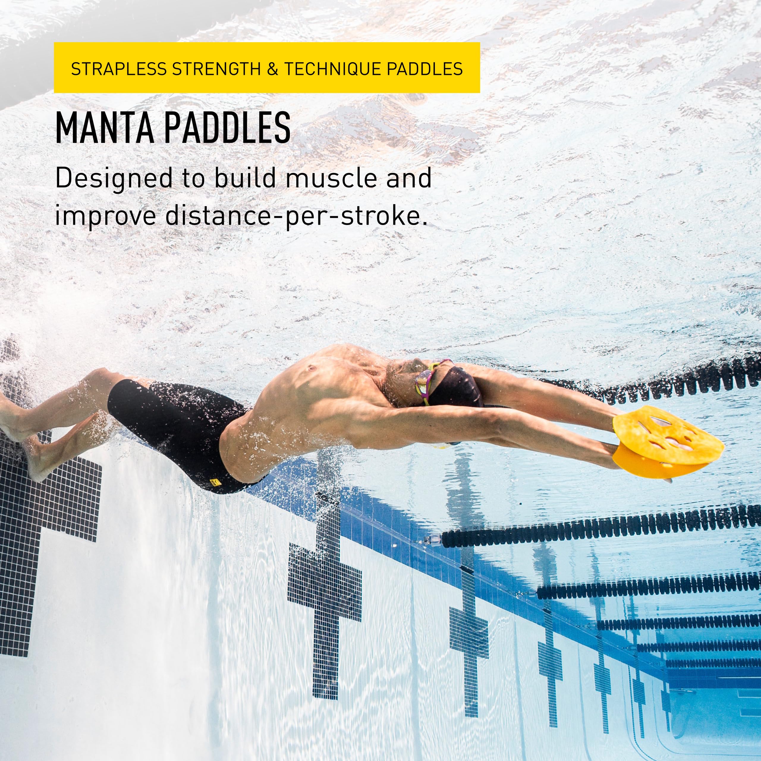 Finis Manta, Pagaia da Allenamento Unisex Adulto