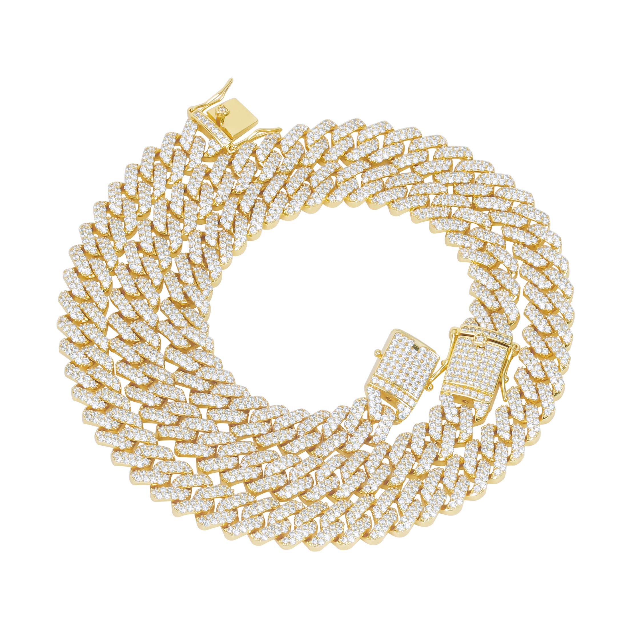 TRIPOD Iced Out Cuban Bracelet