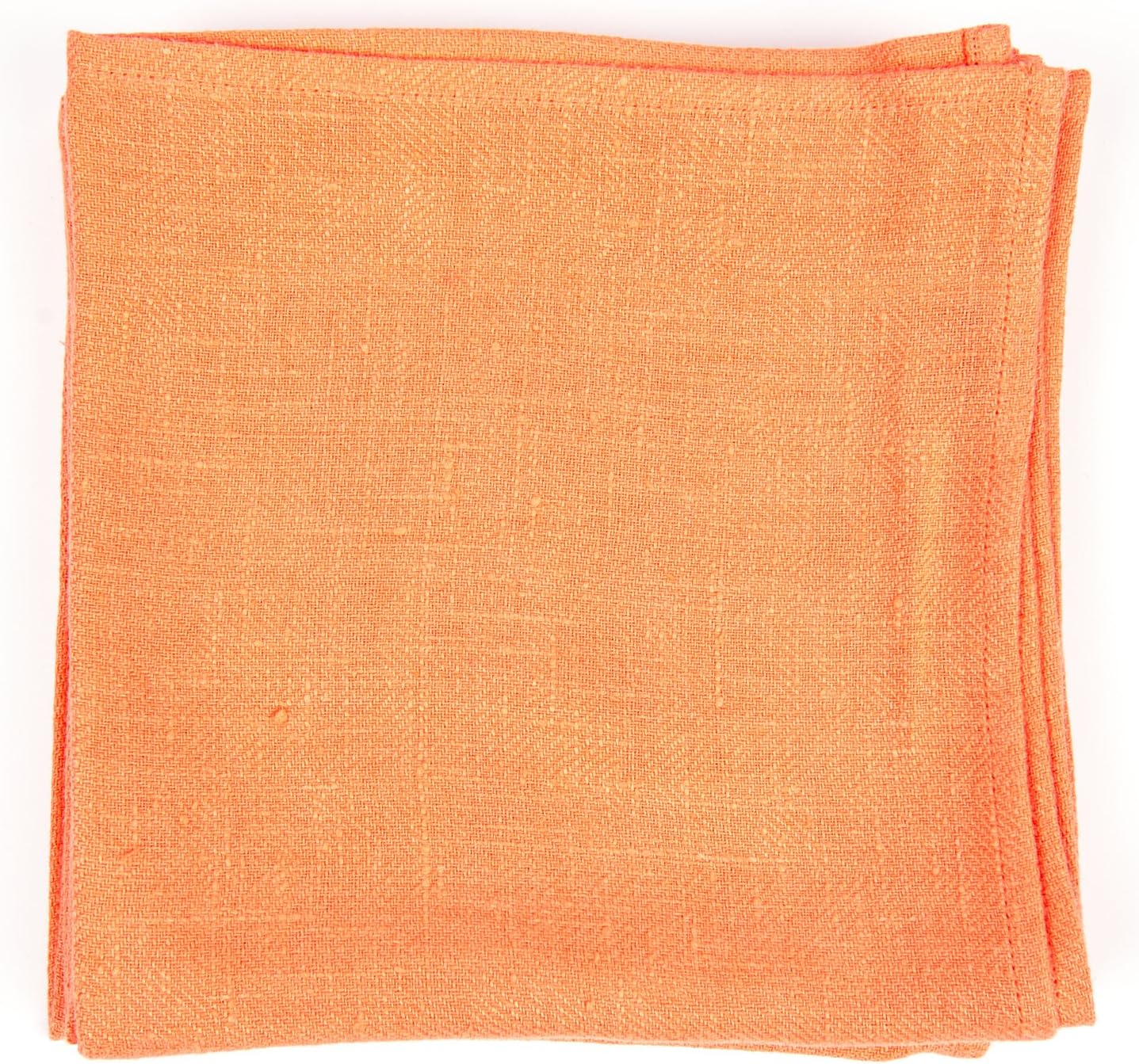 LinenMe X4 Lara Napkins, 20 x 20, Salmon