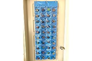 HOME4 Hanging Over-the-Door Storage 40-Pocket Beyblade Holder
