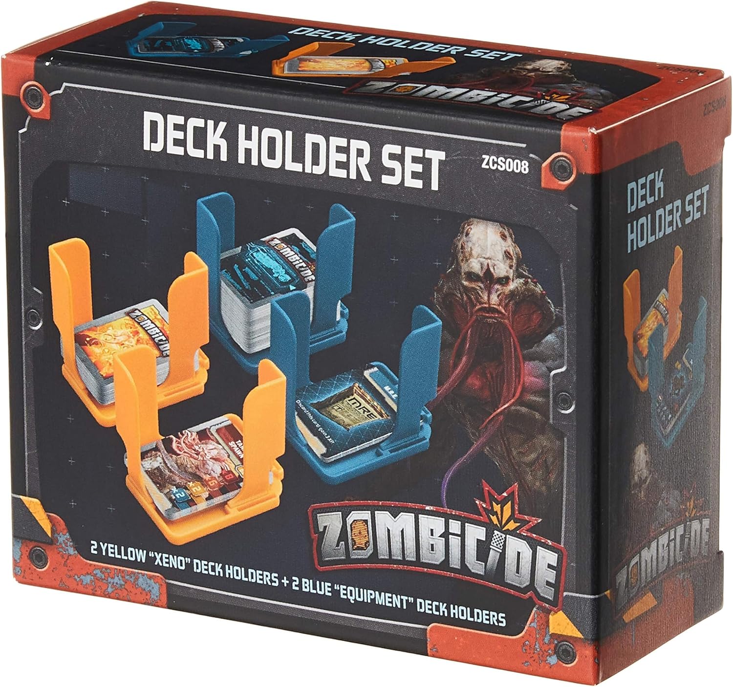 CMON Zombicide Invader Deck Holders Set - Keep Your Cards Organized and Secure! Cooperative Strategy Game, Ages 14+, 1-6 Players, 1 Hour Playtime, Made