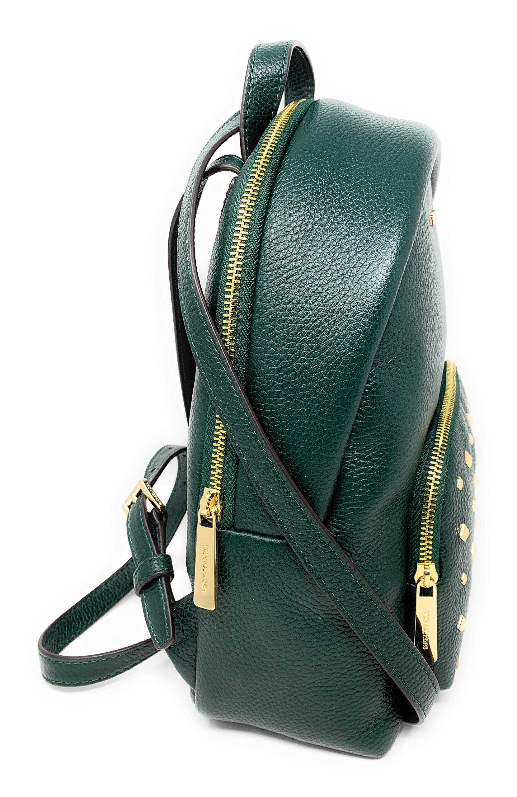 MICHAEL KORS ERIN MEDIUM BACKPACK PEBBLED LEATHER RACIN 