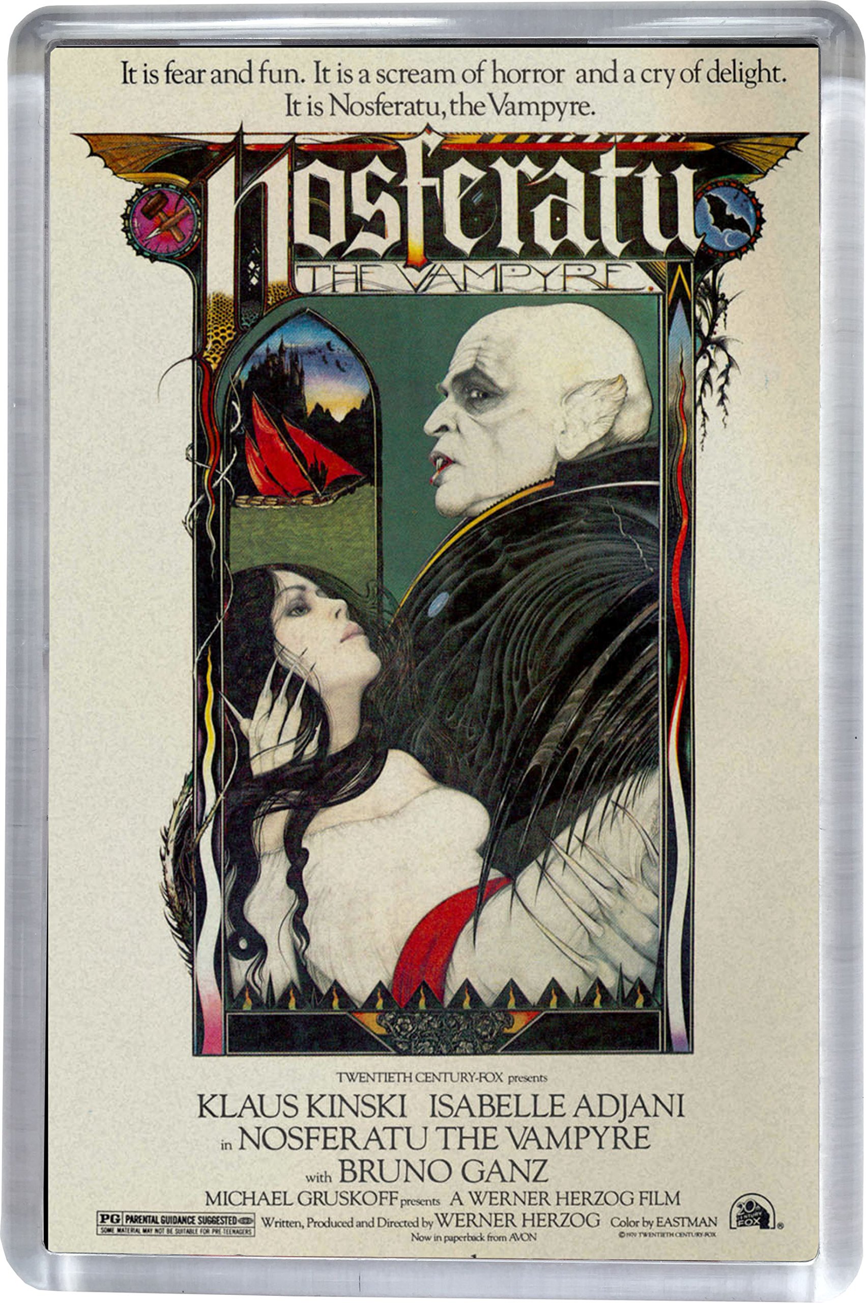Nosferatu Classic Poster Fridge Magnet 5 x 7.5 cm