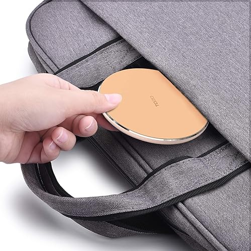 Miniatura 7 de TOZO Cargador inalámbrico portátil ultrafino de 15 W, almohadilla de carga inalámbrica rápida compatible con iPhone 1716 Plus16 Pro Max 151413SE,