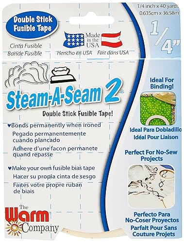 Warm Company Steam-A-Seam 2 telas fusibles de doble palo 14 "X40 yardas