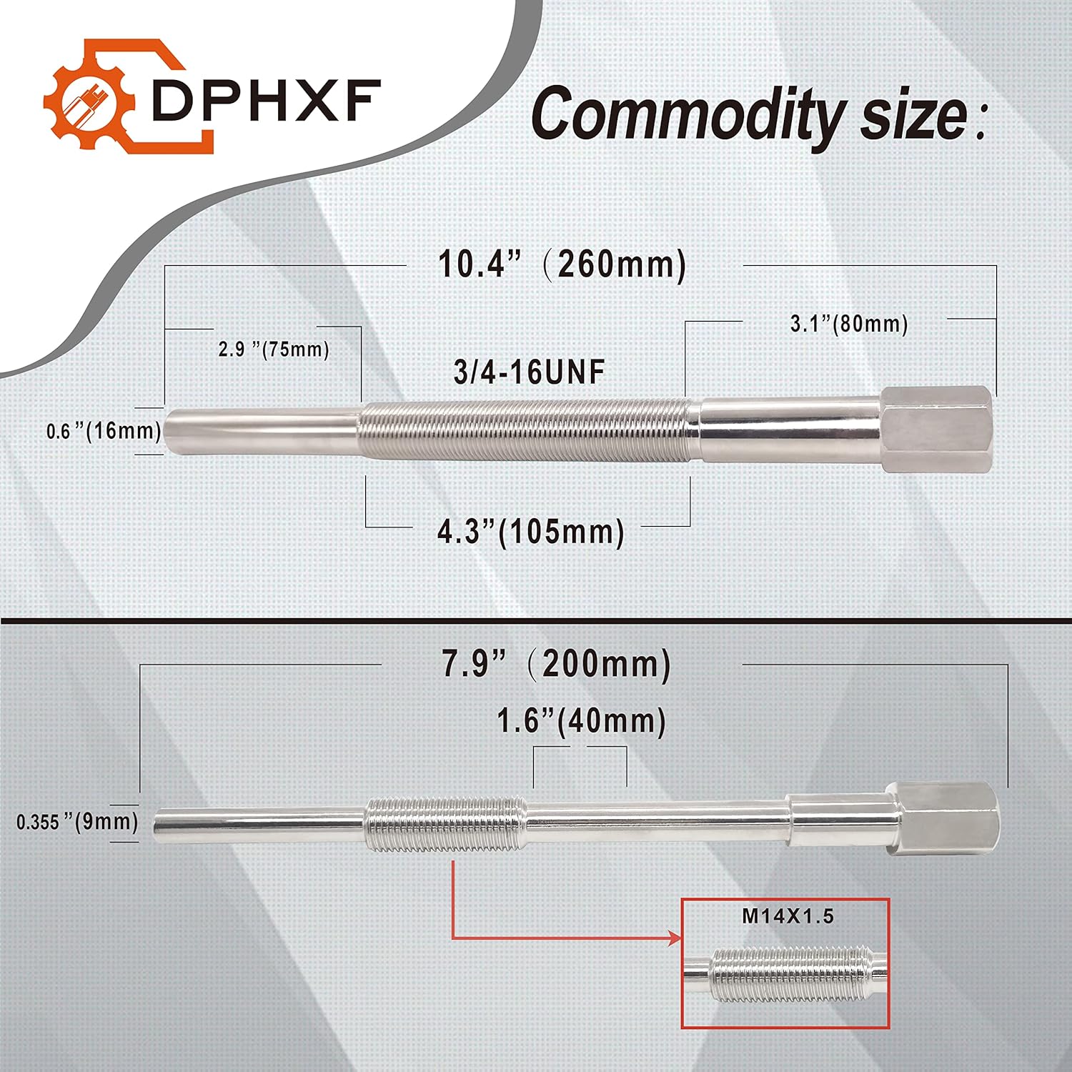 Hardened Primary & Secondary Clutch Puller Tool kit. Contains 12 Different Models And Sizes of Clutch Puller Tools. Suitable for Golf Carts, Kawasaki, Arctic Cat,Can-Am, Polaris Motorcycle