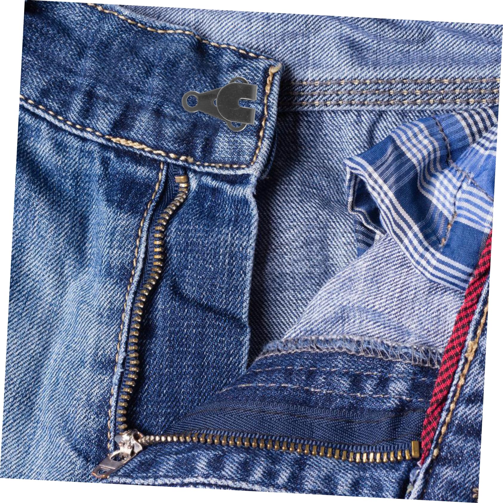 Hohopeti 10 Sets of Fashion Metal Sewing Hooks and Eyes Retro Style for Clothing Decorations DIY Projects