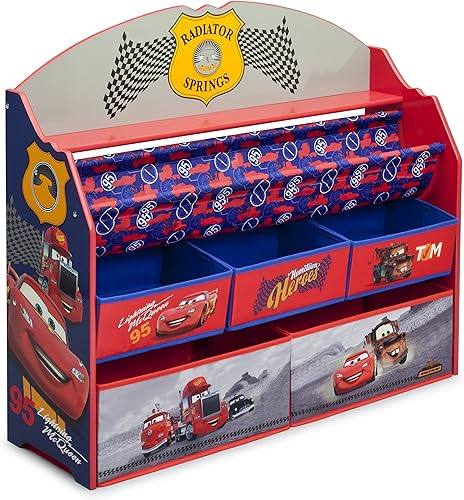 Vista 15 de Delta Children Organizador de libros y juguetes de lujo, Nick Jr. PAW Patrol