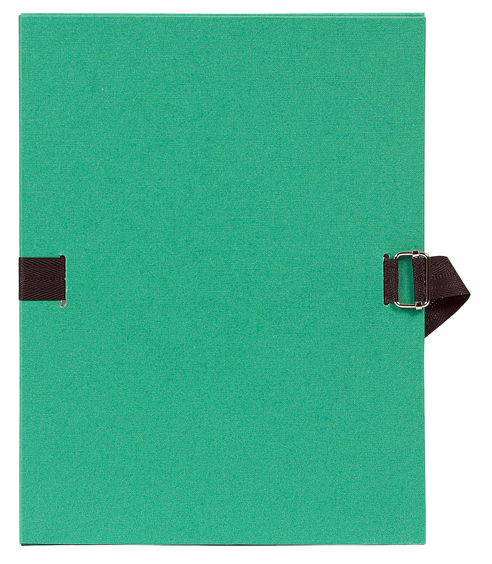 Exacompta 223200E 10er Pack Dokumentenmappe für DIN A4 aus starkem Karton mit dehnbarem Rücken farbig sortiert Sammelmappe