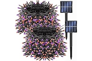 Dazzle Bright Halloween Fence Decorations Solar String Light