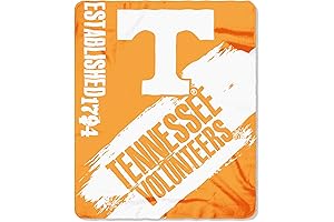 Cozy Up with Your Team Spirit: Northwest NCAA University of Tennessee Unisex-Adult Fleece Throw Blanket