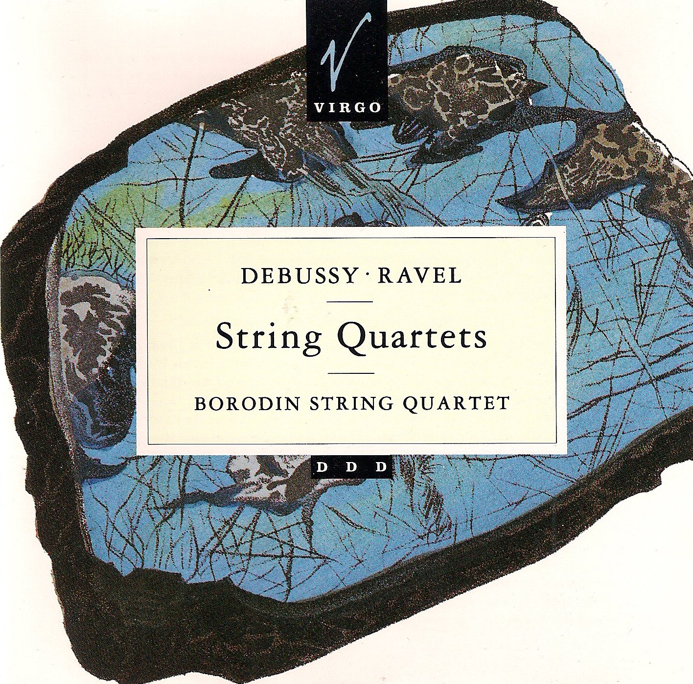 Quatuors A Cordes [Audio CD] Debussy; Ravel and Borodin String Quartet