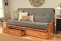 Vista 25 de MFD Futón Montana, Verde, Madera, Colchón canadiense