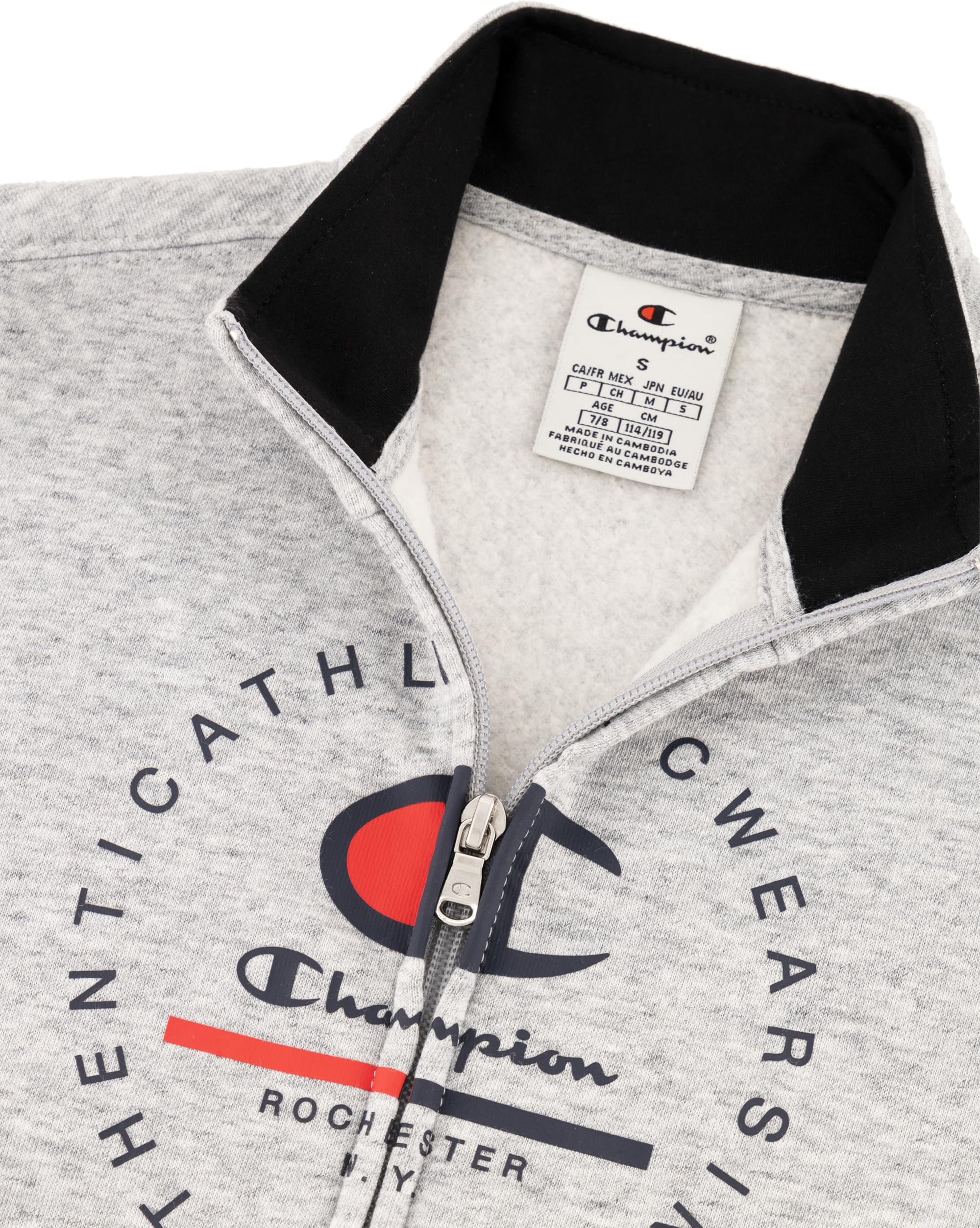 Champion Legacy Graphic Shop B (306844) - Ultra-light Soft Compact Powerblend Fleece High-neck chandal bebe Niños (Pack de 1)