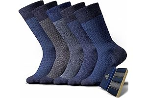 Premium Quality Bamboo Rayon Dress Socks for Men